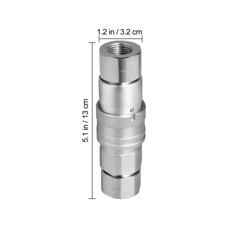 1 2 hydraulic quick connect fittings