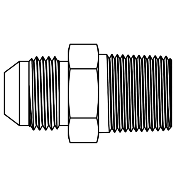 6337 MORFS MJIS Hydraulic hose Adapte