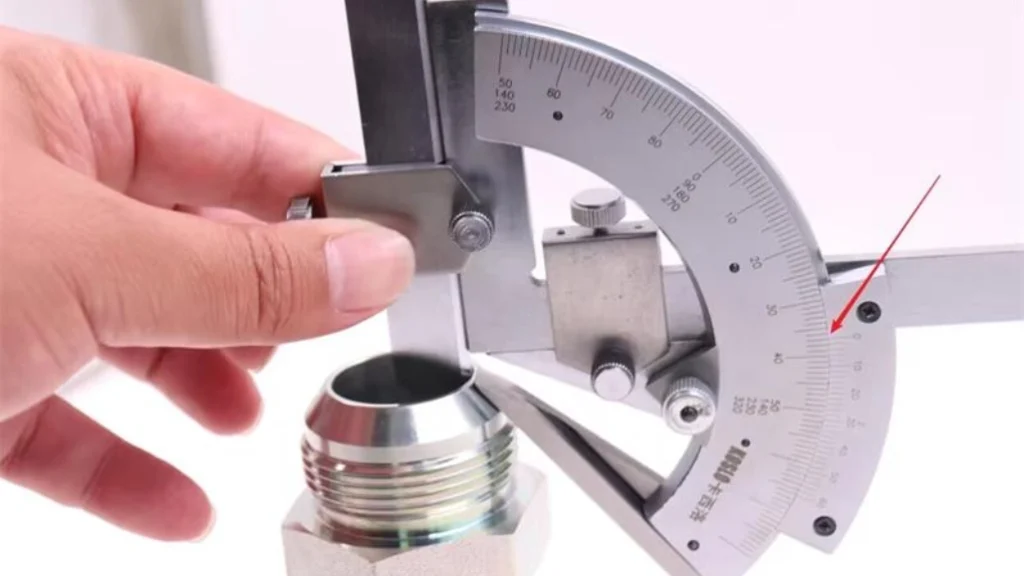 How to Measure JIC Fittings Measuring the Cone Angle