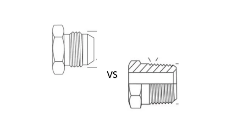 JIC vs NPT Hydraulic Fittings (1)