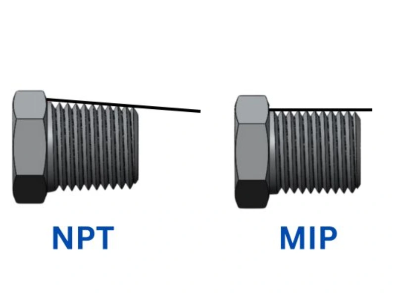 MIP vs MNPT fittings