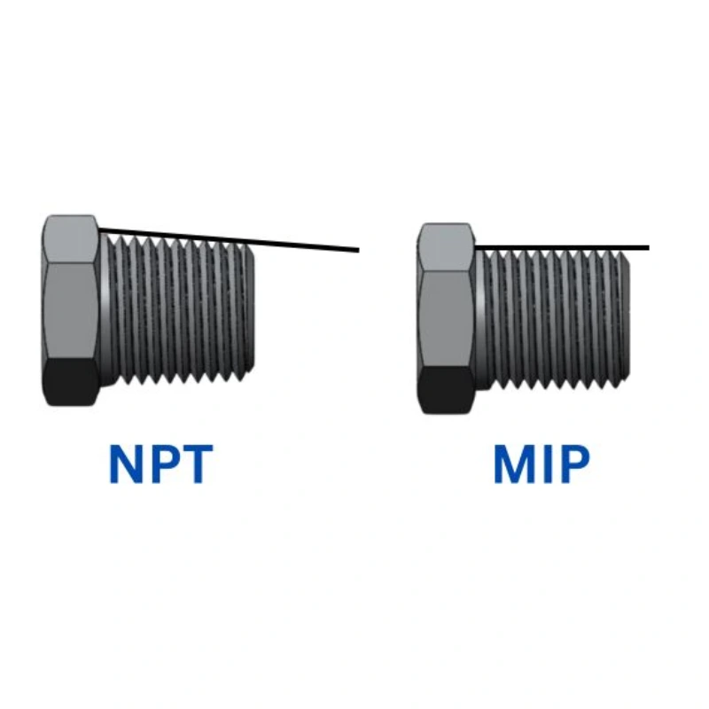 MIP vs MNPT fittings