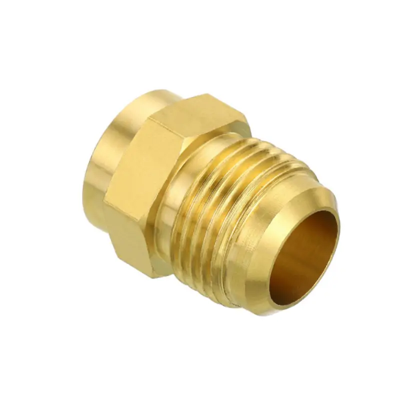 brass gas flare fitting