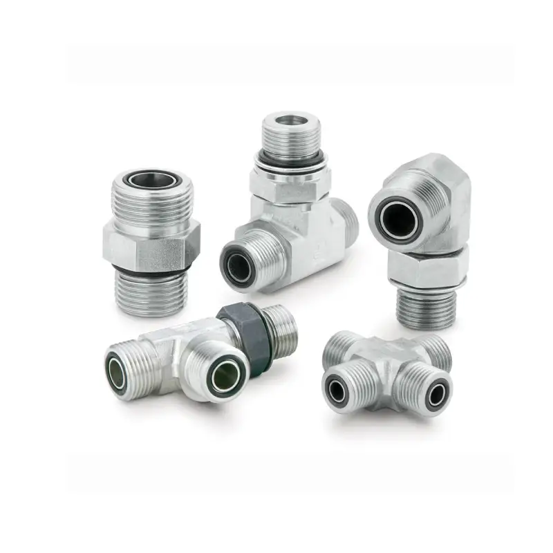 flat face o'ring hydraulic fittings