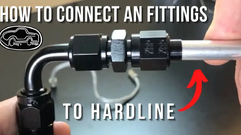 how to install an fittings to hard line