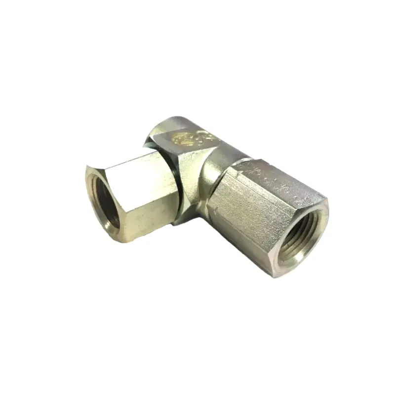 hydraulic live swivel 90 degree fittings