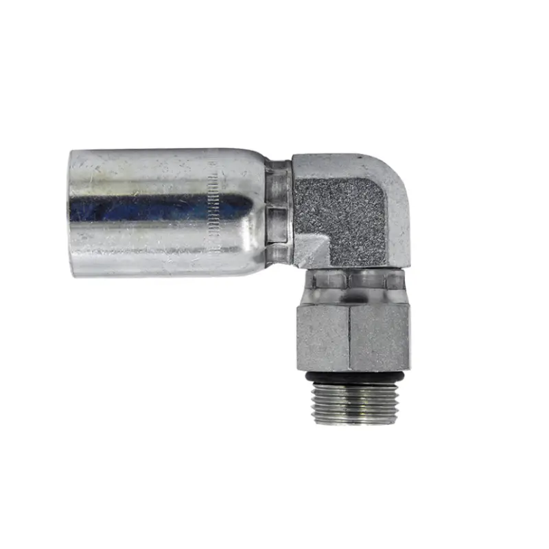 orb male hydraulic fitting 90 degree