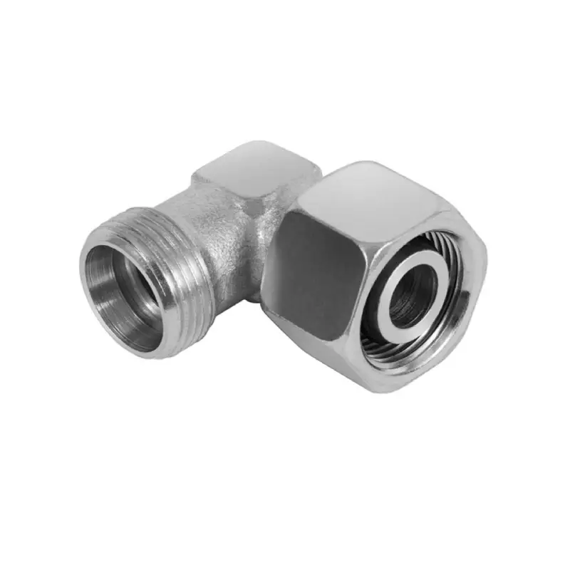 swivel elbow hydraulic fitting