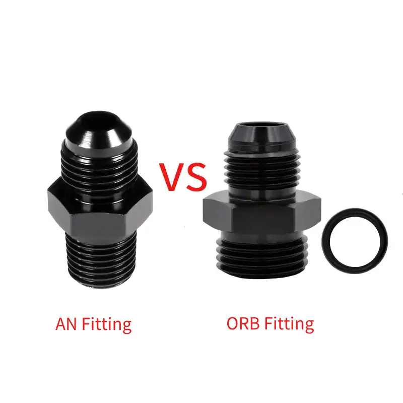 ORB vs AN fittings what are the differences