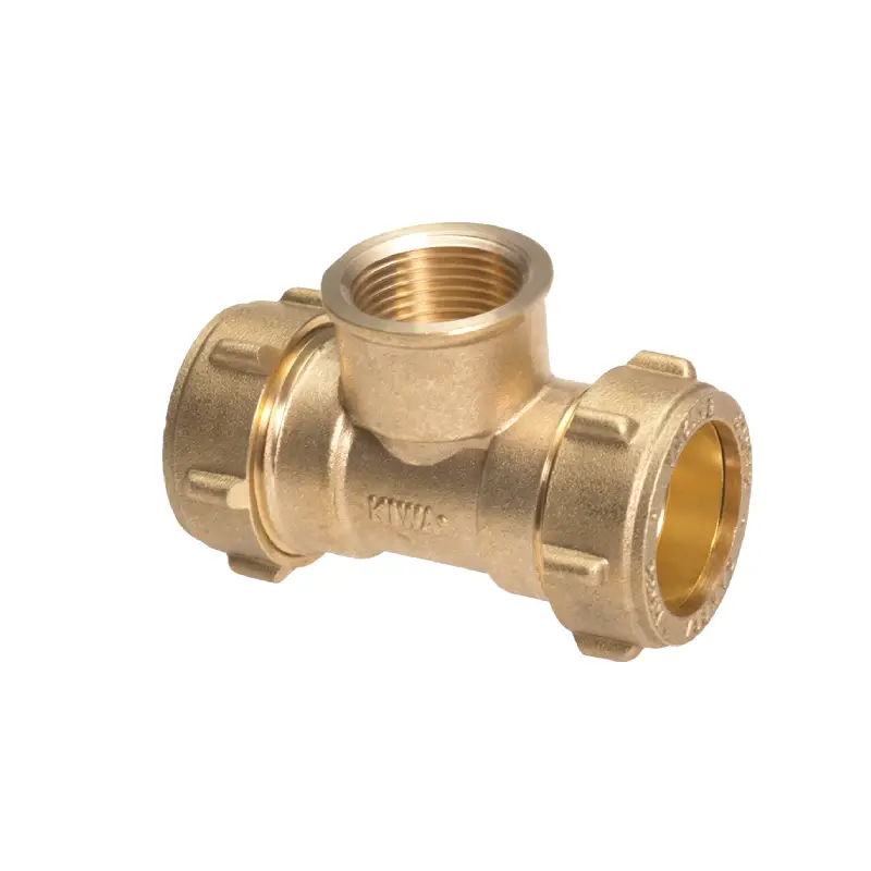 copper compression t fitting