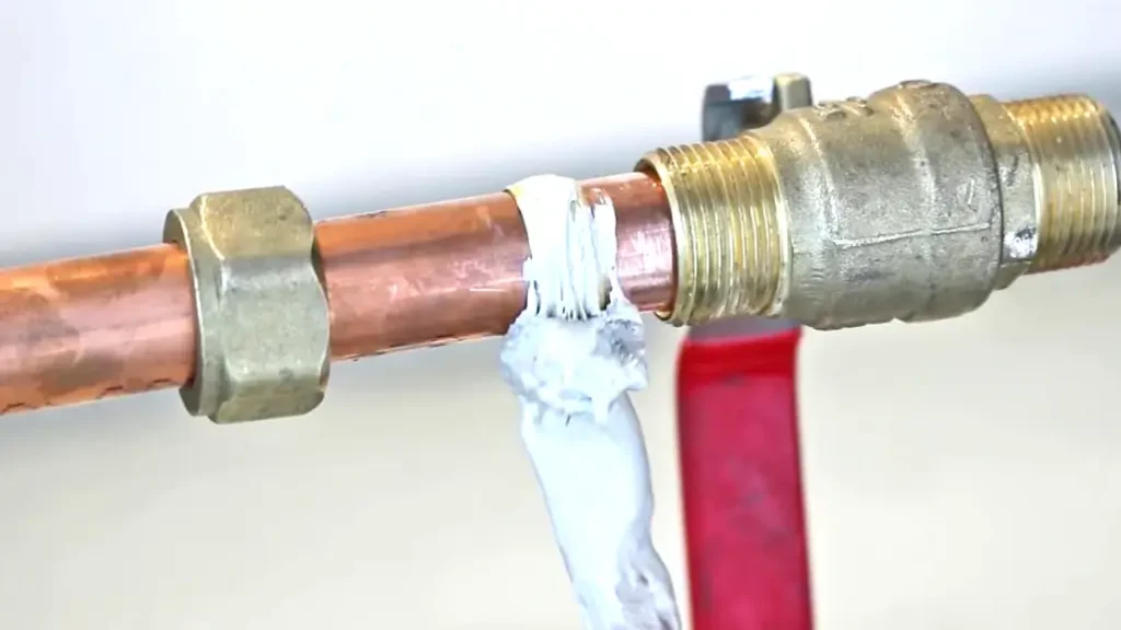 how to fix a leaking compression fitting