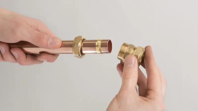 how to install compression fittings key Installation points