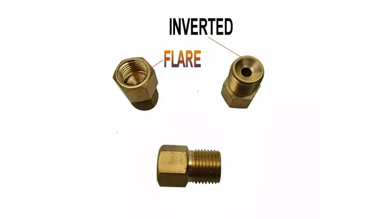 inverted flare fittings