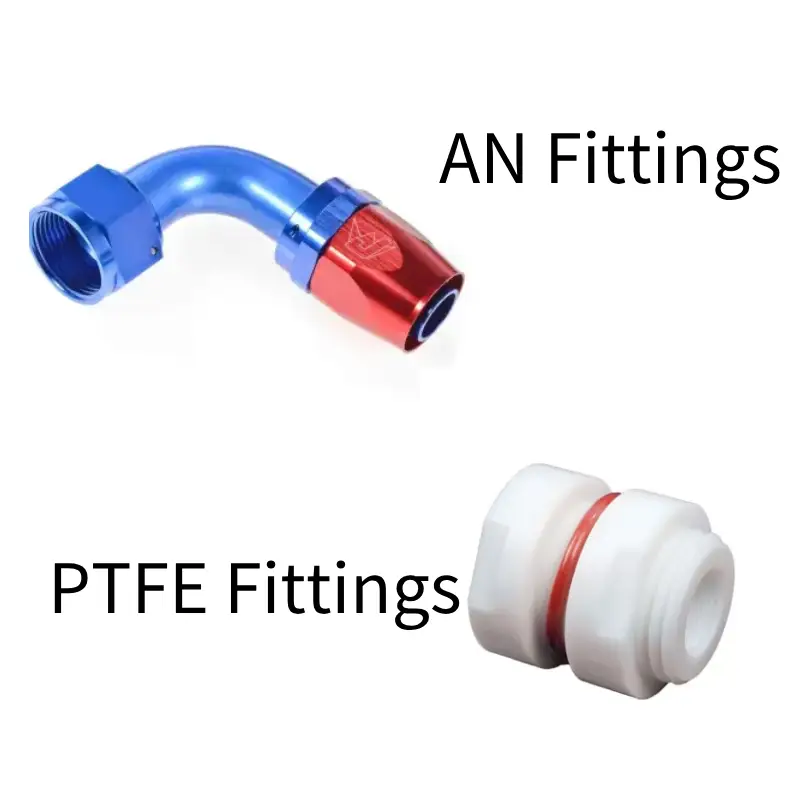 ptfe and an fittings