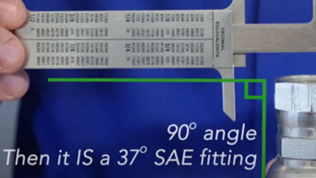 sae fitting measurement