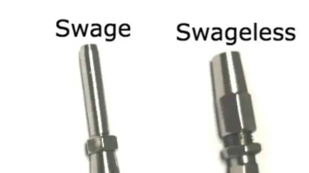 swage fittings vs swageless