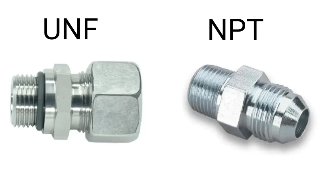 unf vs npt fitting thread