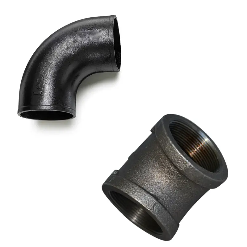 cast iron vs malleable iron fittings