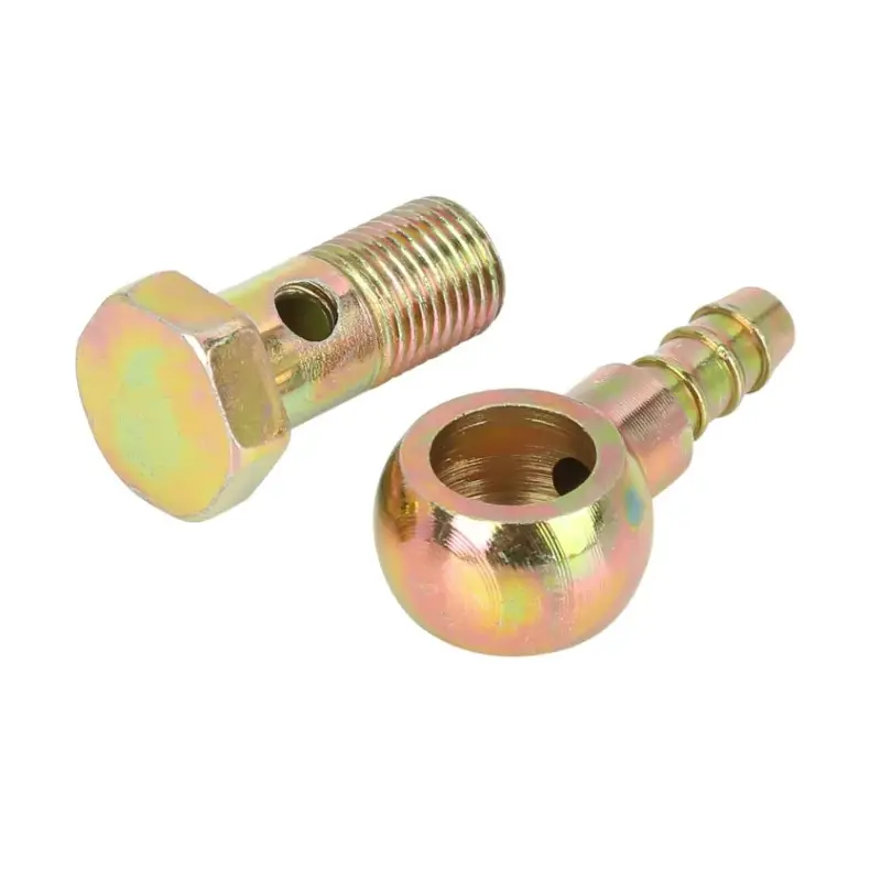 m12 brass banjo fitting