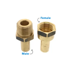 male vs female fittings