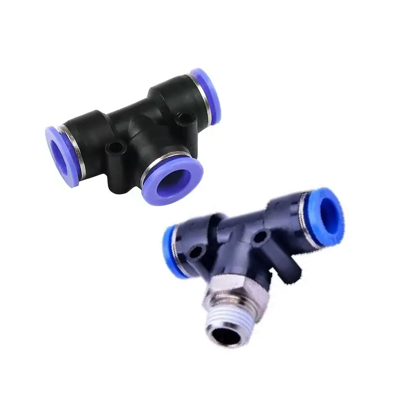 push lock pneumatic fittings