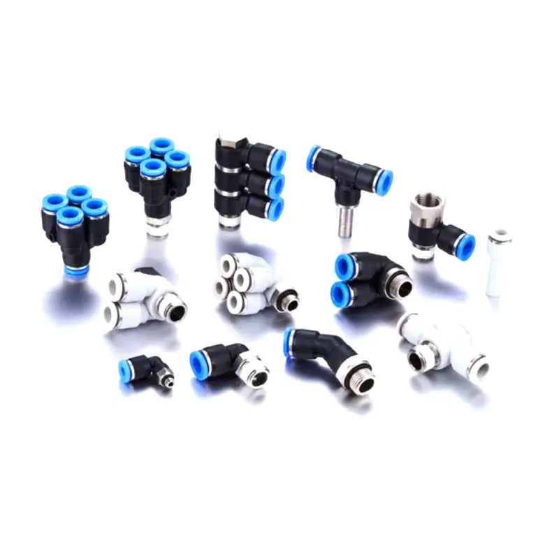push to connect pneumatic airline fittings