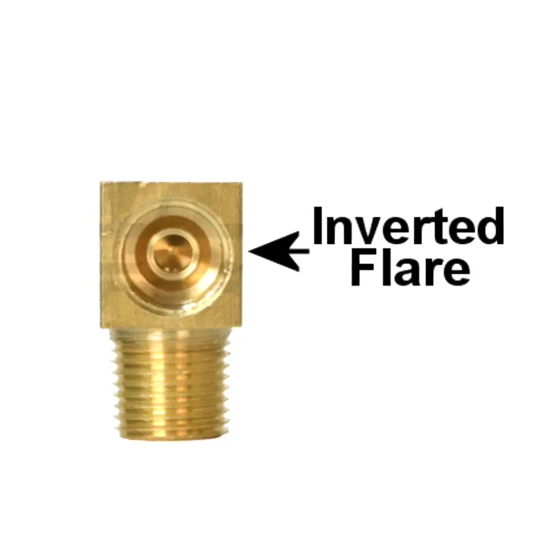 brake line fittings inverted flare