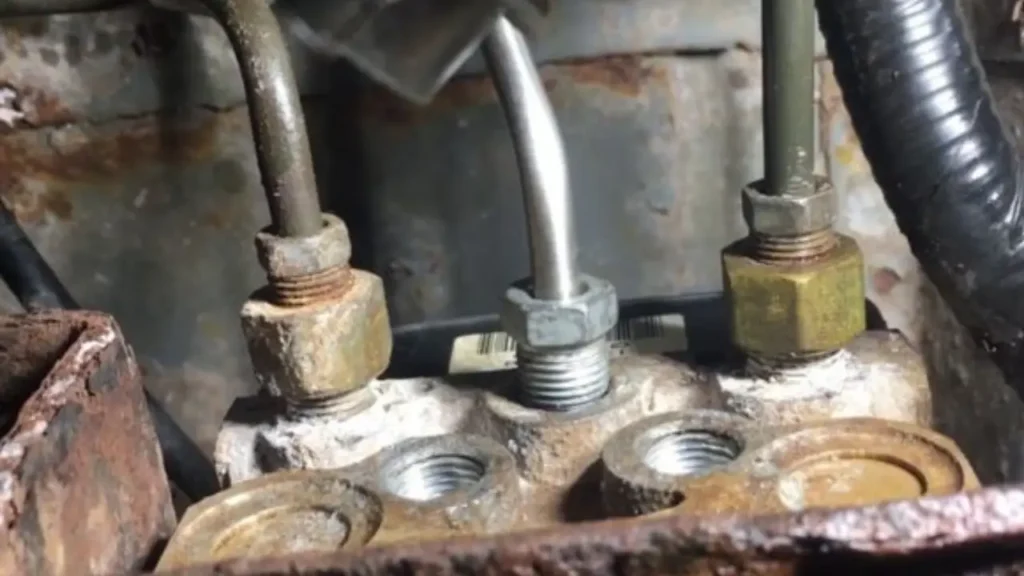 how to use compression fittings on brake line
